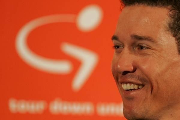 Robbie McEwen was on hand