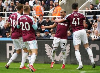 West Ham started their season with a win (Owen Humphreys/PA)