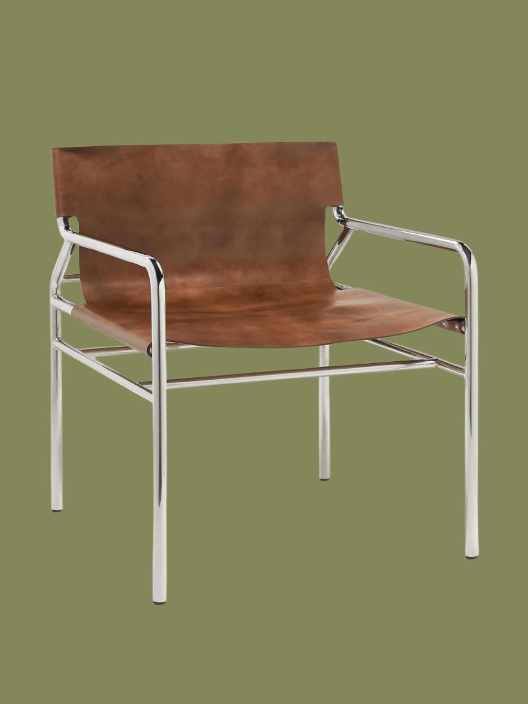 Westwing Collection, Leather Armchair Dion
