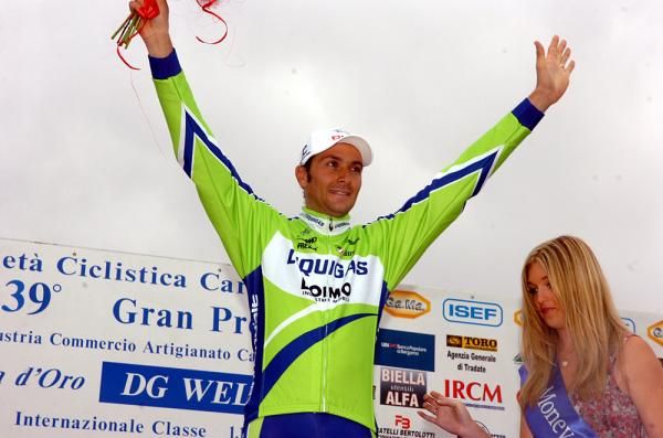 Ivan Basso (Liquigas-Doimo) took the win in the GP Carnago