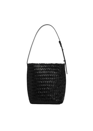 Braided Leather Bag - Women