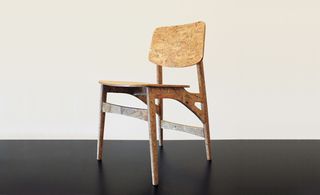Chair is made from ecological materials