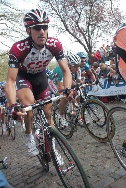 Fabian Cancellara (CSC) pulled like mad to bring the break back, to no avail