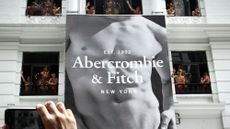 Models at an Abercrombie & Fitch store in Hong Kong