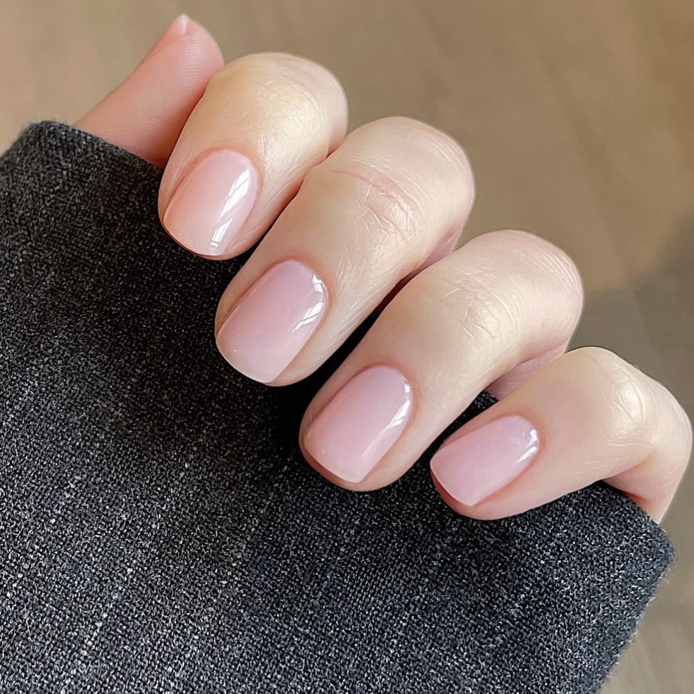 A clean engagement manicure.