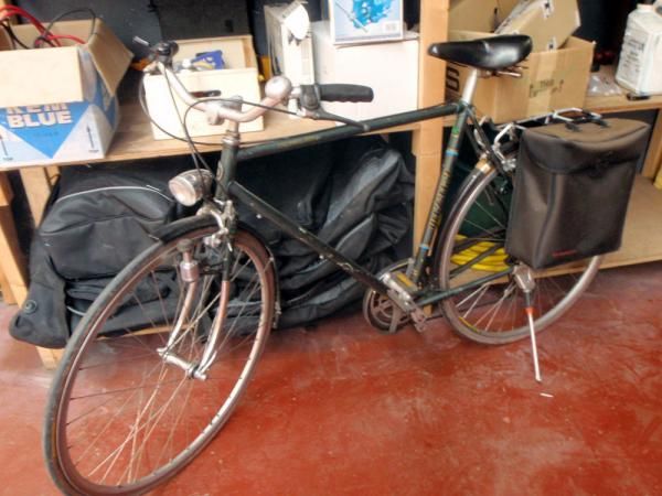 Not one of the team bikes