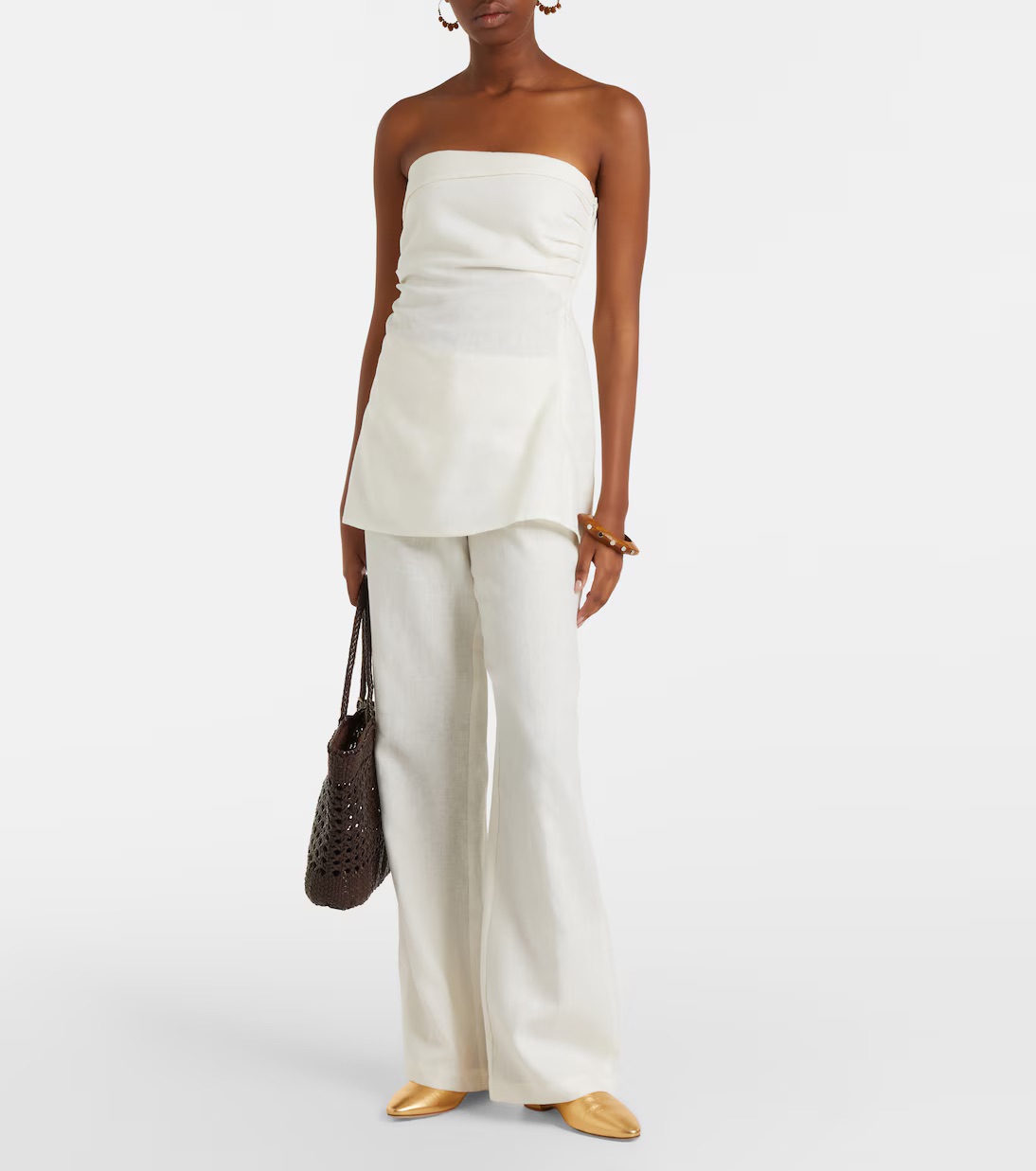 Faithfull, Lulea Linen Wide-Leg Pants