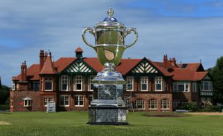 The Walker Cup trophy