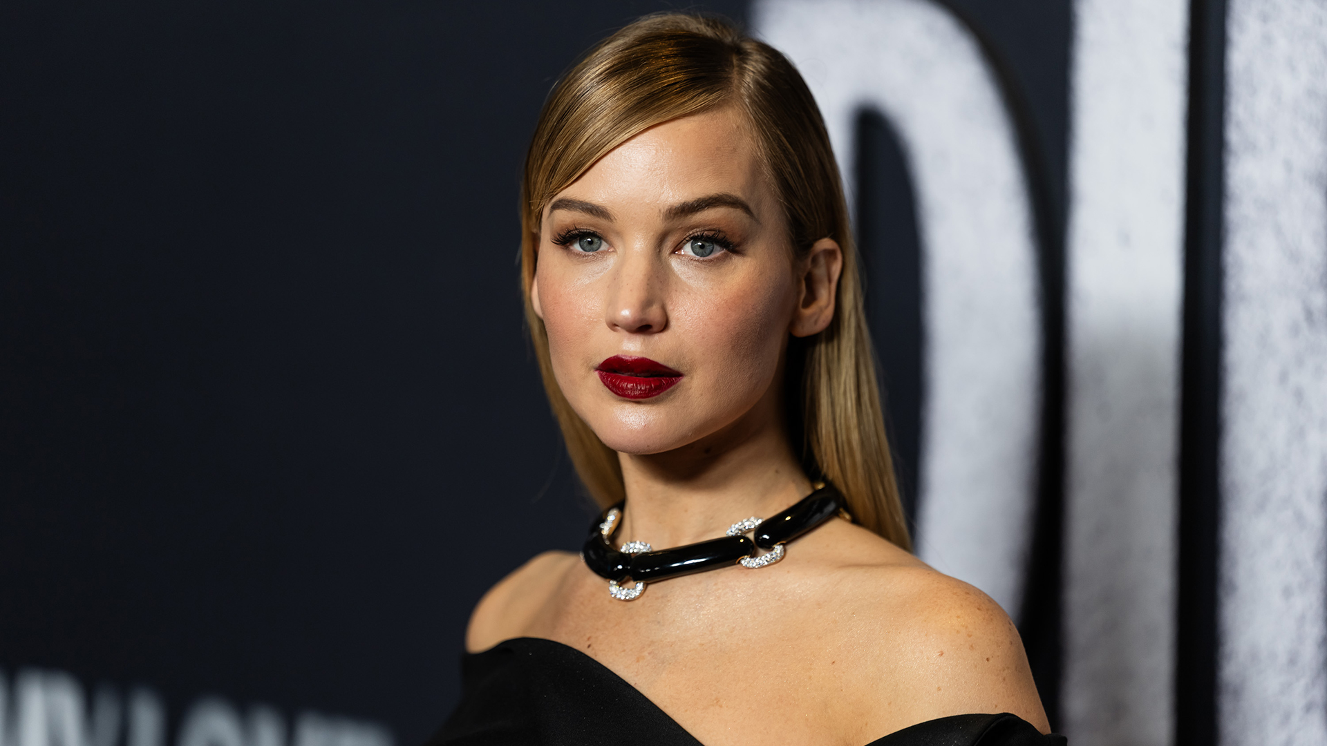 NEW YORK, NEW YORK - NOVEMBER 01: Jennifer Lawrence attends the "Die My Love" New York premiere at AMC Lincoln Square Theater on November 01, 2025 in New York City. (Photo by TheStewartofNY/FilmMagic)