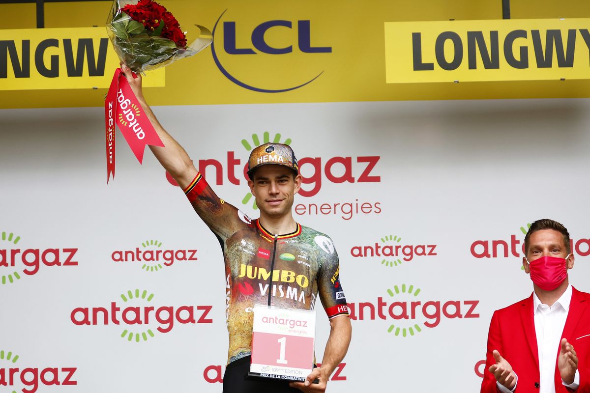 Tour de France 2022 - 109th Edition - 6th stage
Binche - Longwy 220 km - 07/07/2022 - Wout Van Aert (BEL - Team Jumbo - Visma) - photo Luca Bettini/SprintCyclingAgency&Acirc;&copy;2022