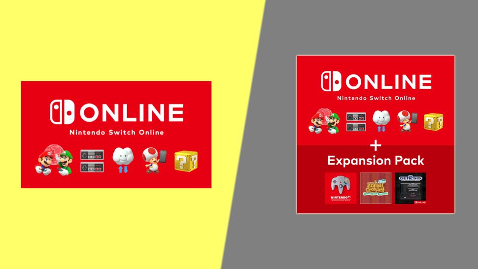 Nintendo Switch Online vs Nintendo Switch Online Expansion Pack which