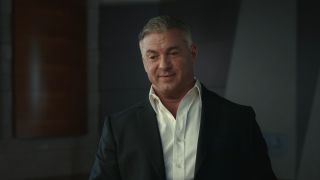 Shane McMahon talking about his dad in the Mr. McMahon docuseries.