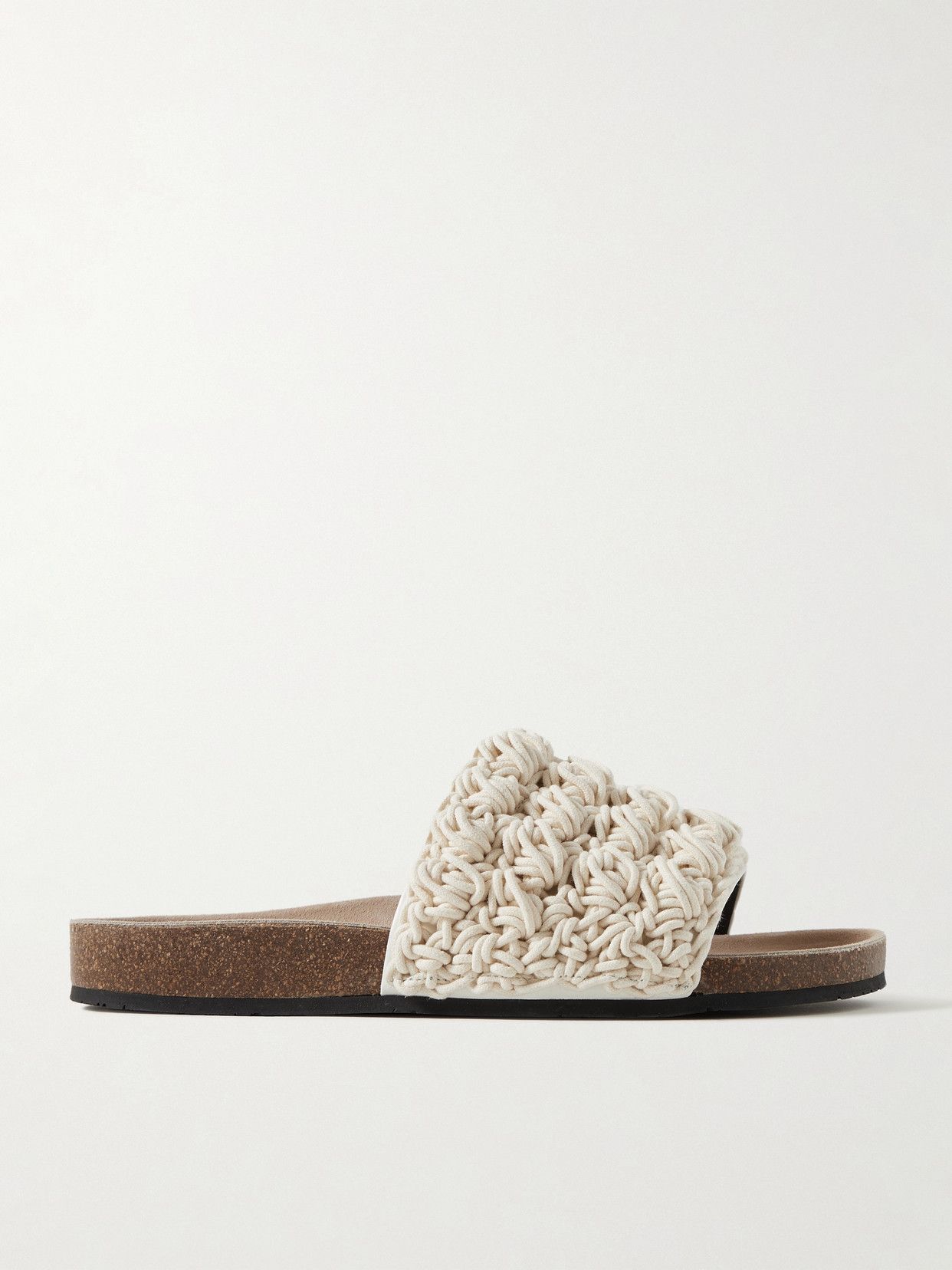 Crocheted Cotton Slides