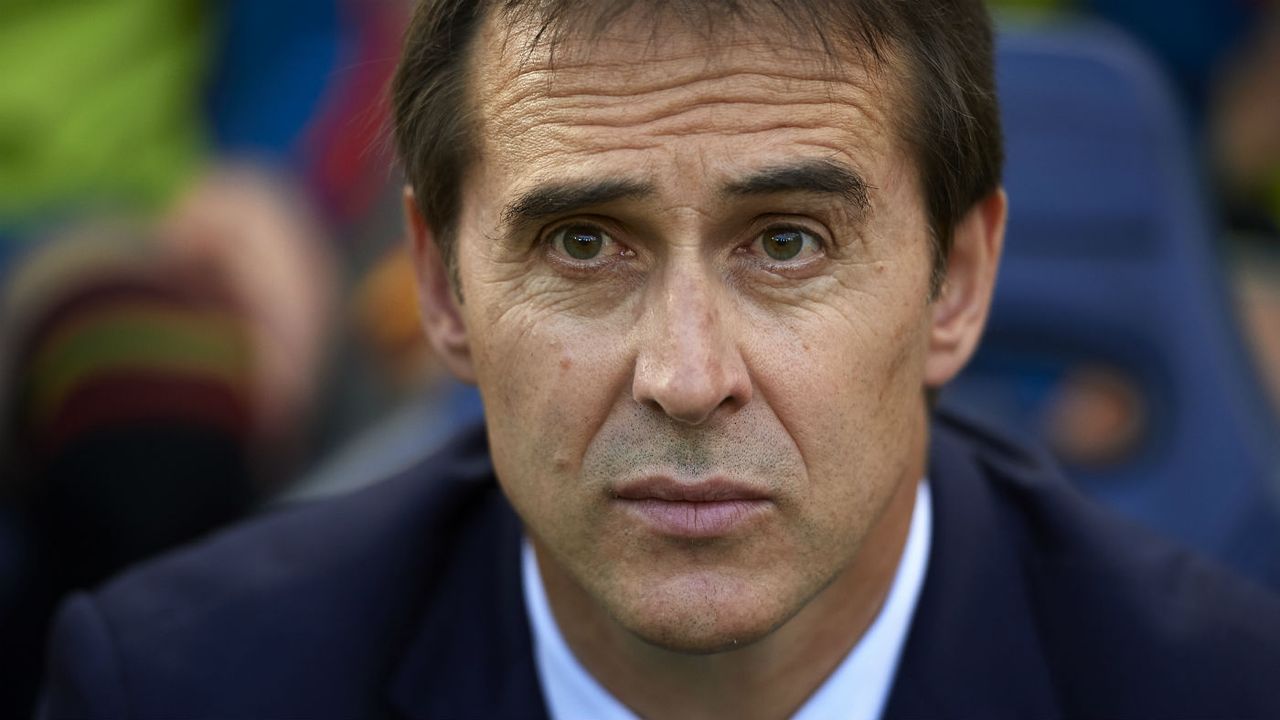 Julen Lopetegui Spain Real Madrid 2018 World Cup