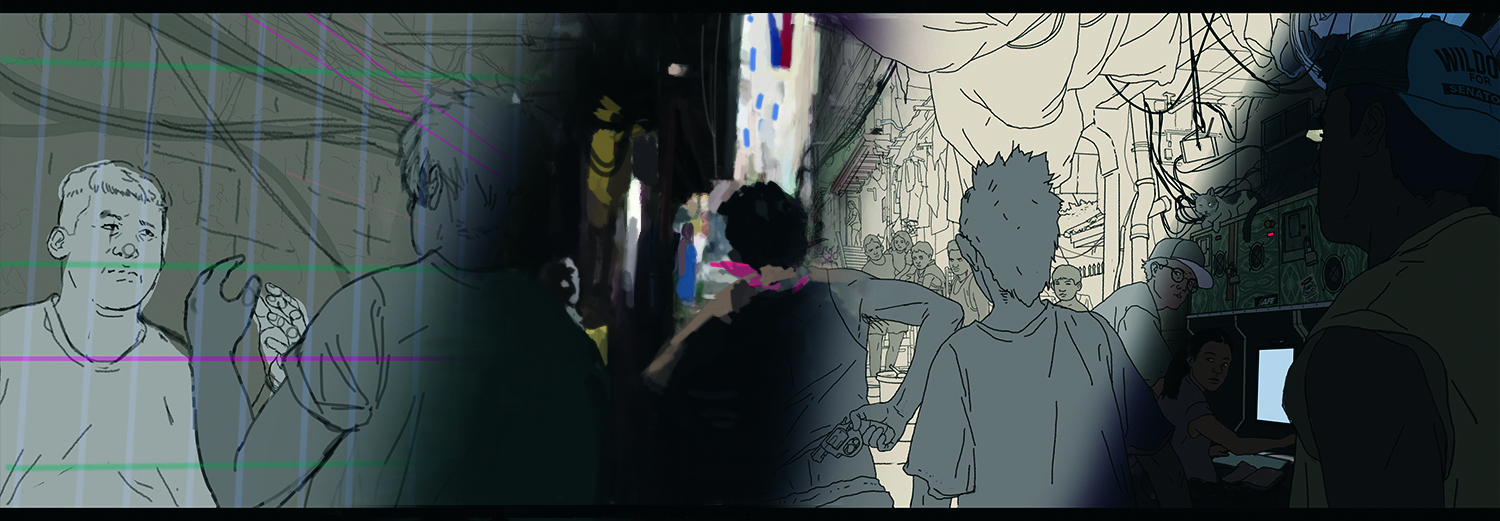 Art for a graphic novel in progress