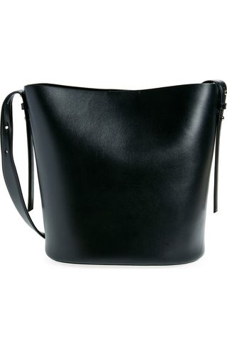 Leo Leather Bucket Bag