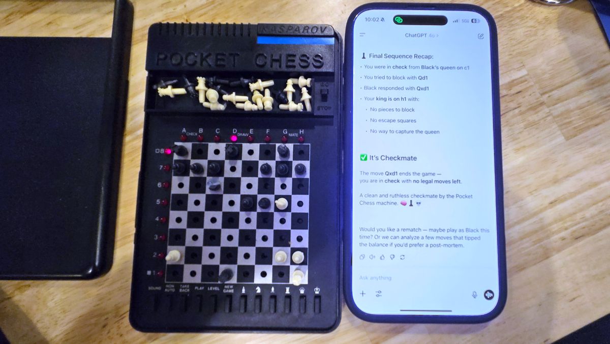 ChatGPT vs Pocket Chess
