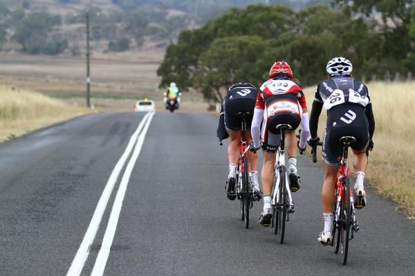 Two Mcdonagh Blake - Witness and Fly V riders managed to stay away from the peloton for more half of the race.