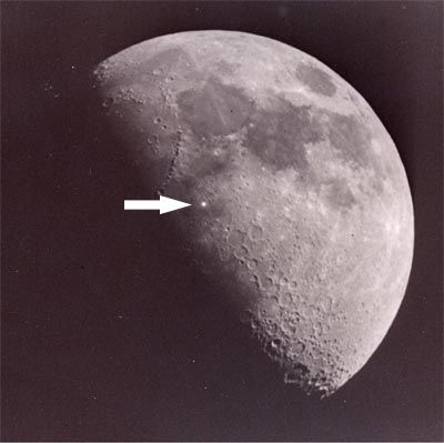 Lunar Flash Mystery Solved: Moon Just Passing Gas | Space