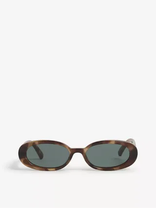 Outta Love Oval-Frame Polycarbonate Sunglasses