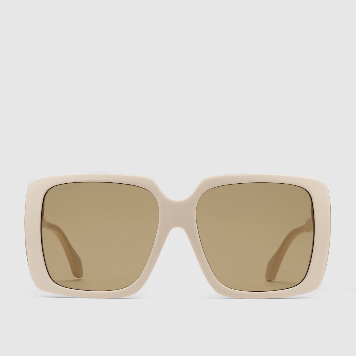 Gucci Eyewear + Square-Frame Gold-Tone Sunglasses