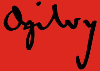 Old handwritten Ogilvy logo