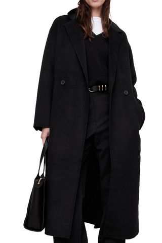 Double-Faced Wrap Coat