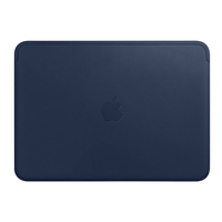 Leather sleeve for 12" MacBook: