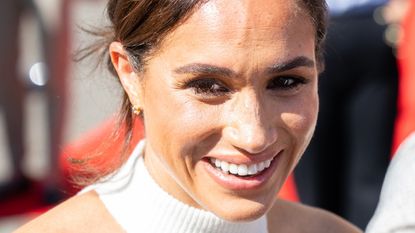 Closeup of Meghan Markle