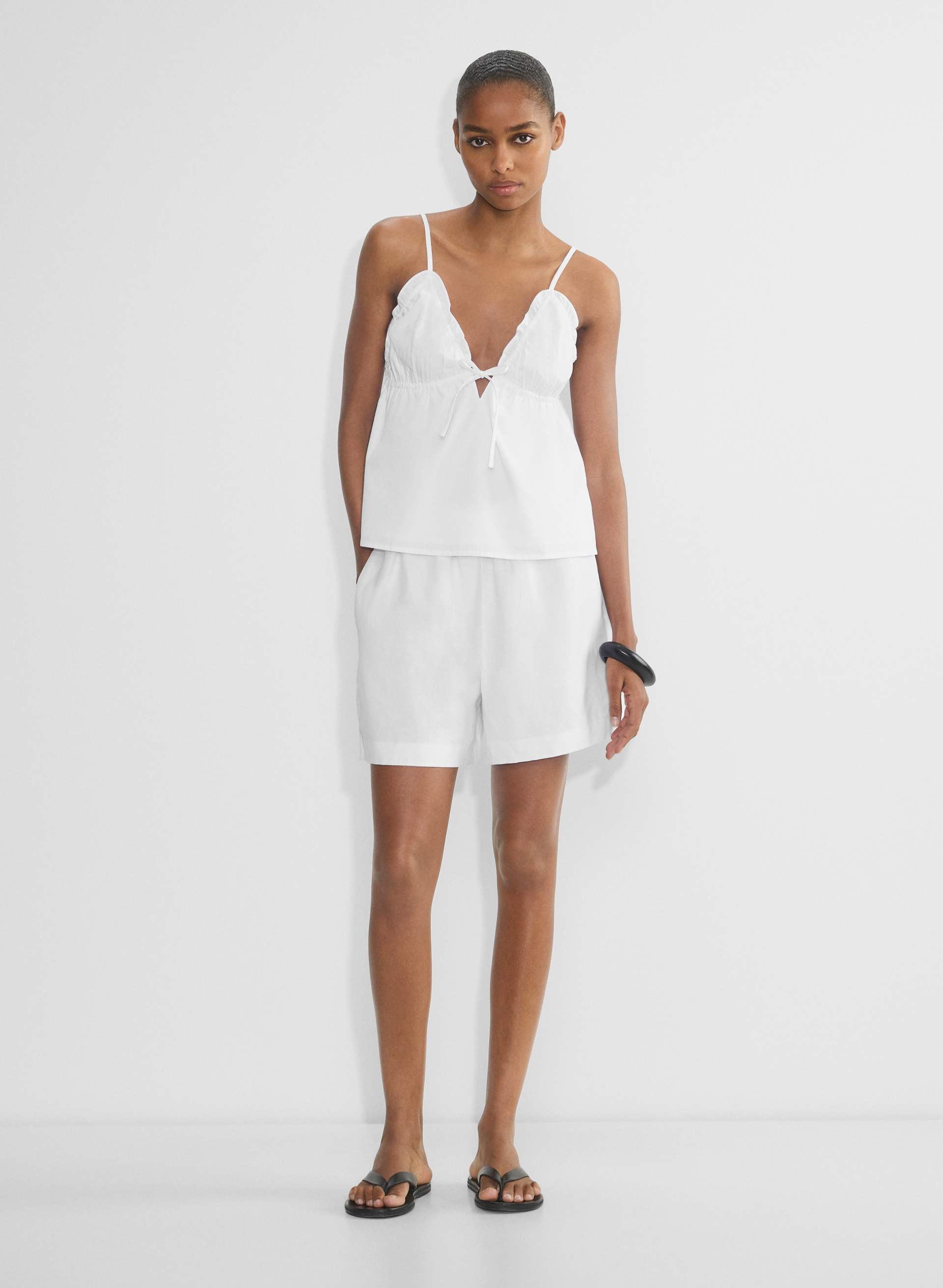 Aritzia, Caviar Poplin Camisole
