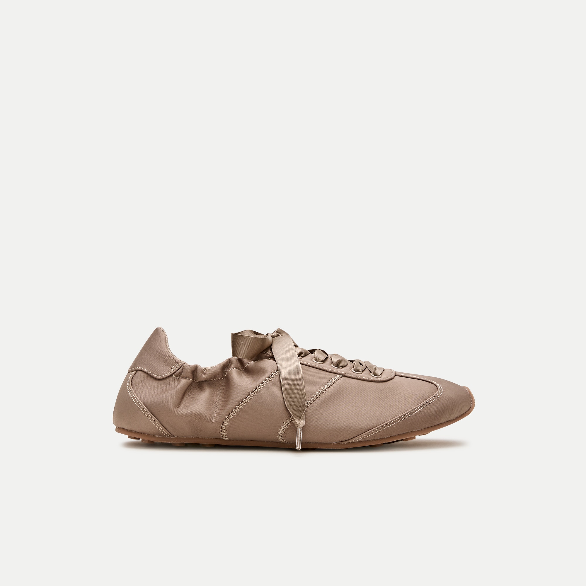Ballet Sneakers in Satin