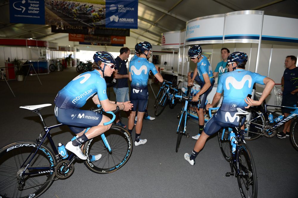 Movistar get ready to move