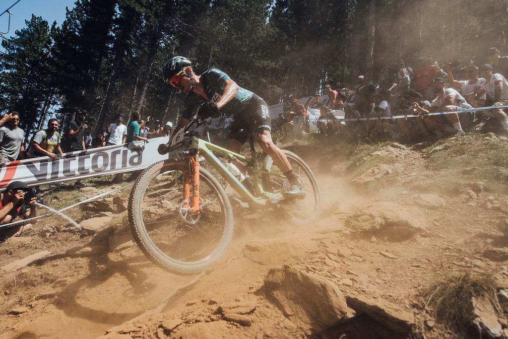 Men Elite XCO at the UCI Mountain Bike World Cup Vallnord 2022