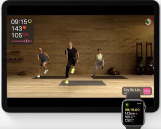 Apple Fitness+ on iPad