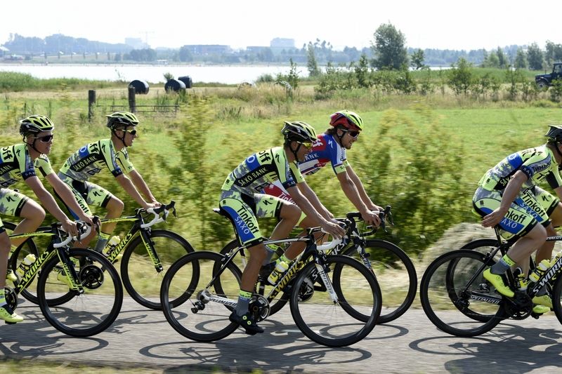 The Tinkoff-Saxo team out for a ride