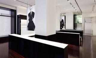 Givenchy’s Boutique interior view