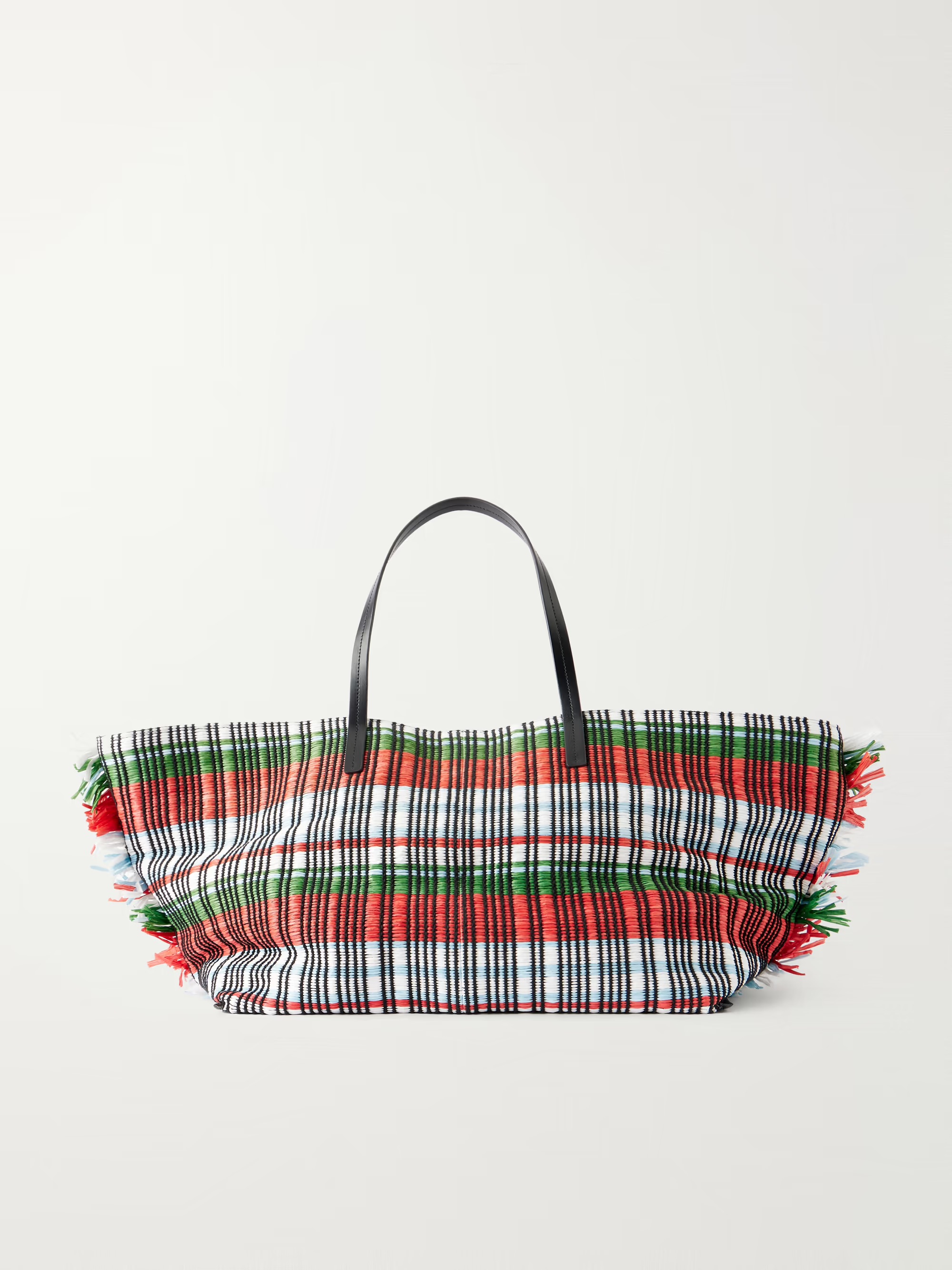 colorful woven bag
