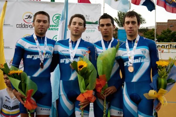 The Argentineans took bronze in the team pursuit