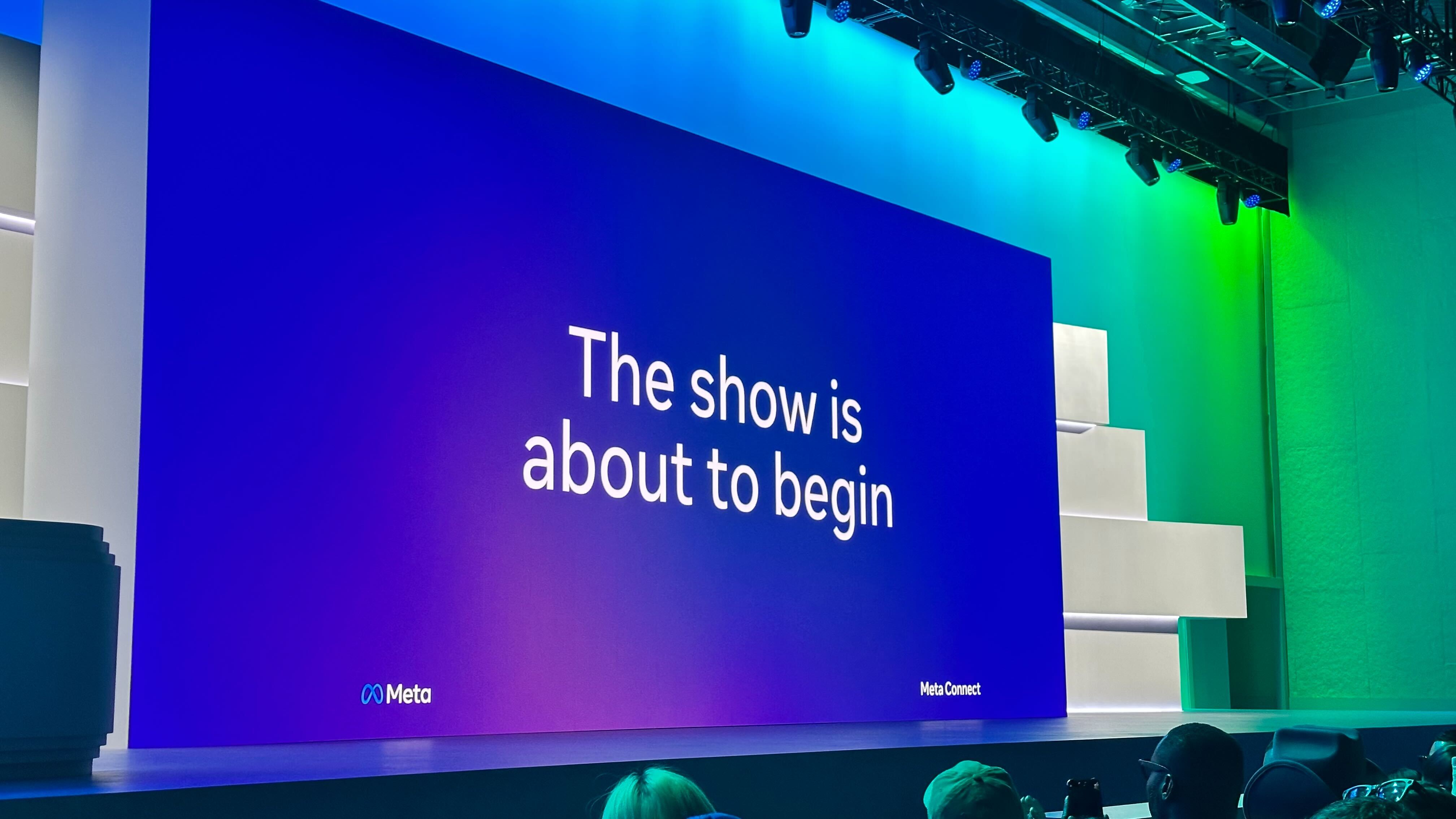 Meta Connect 2025 keynote stage