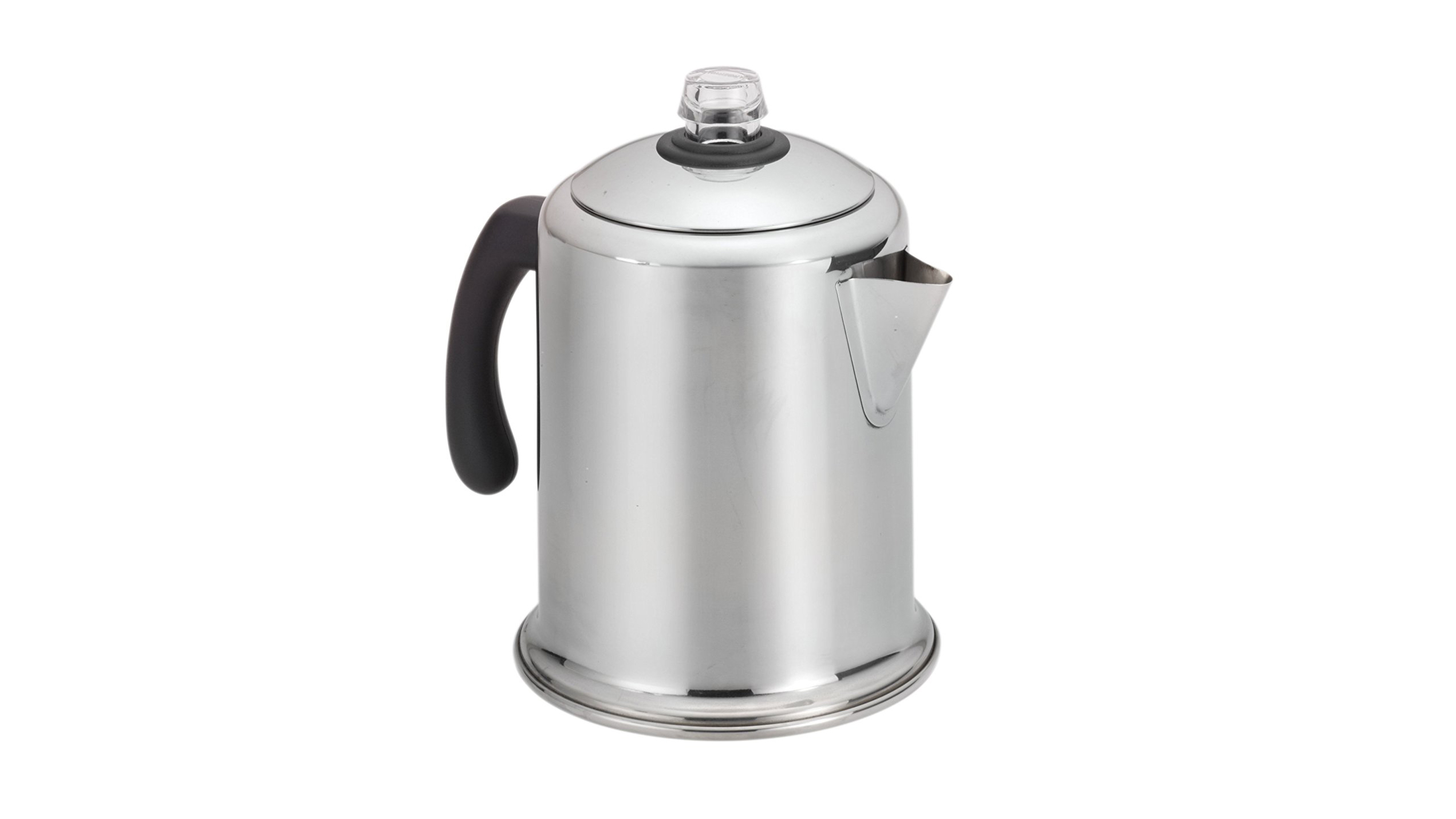 Farberware Classic Yosemite 8-Cup Coffee Percolator on white background