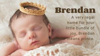 newborn baby on a blanket with a felt gold crown on