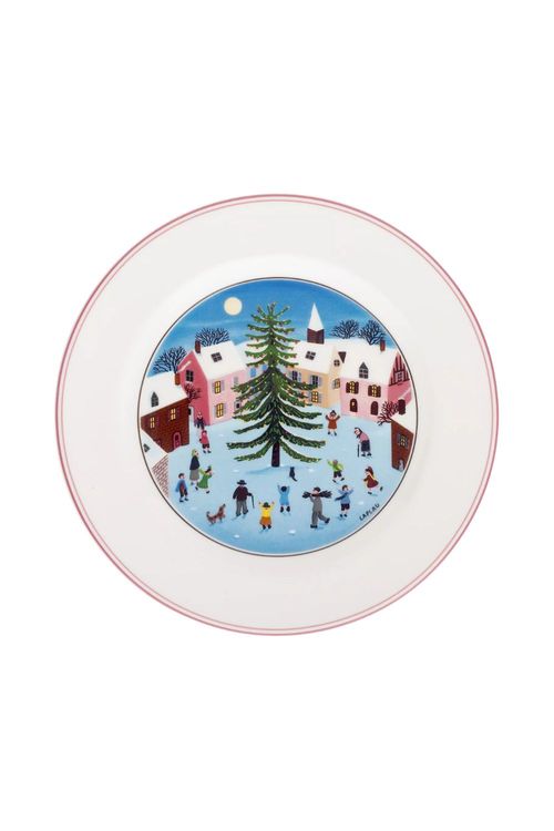 Design Naif Christmas Salad Plate