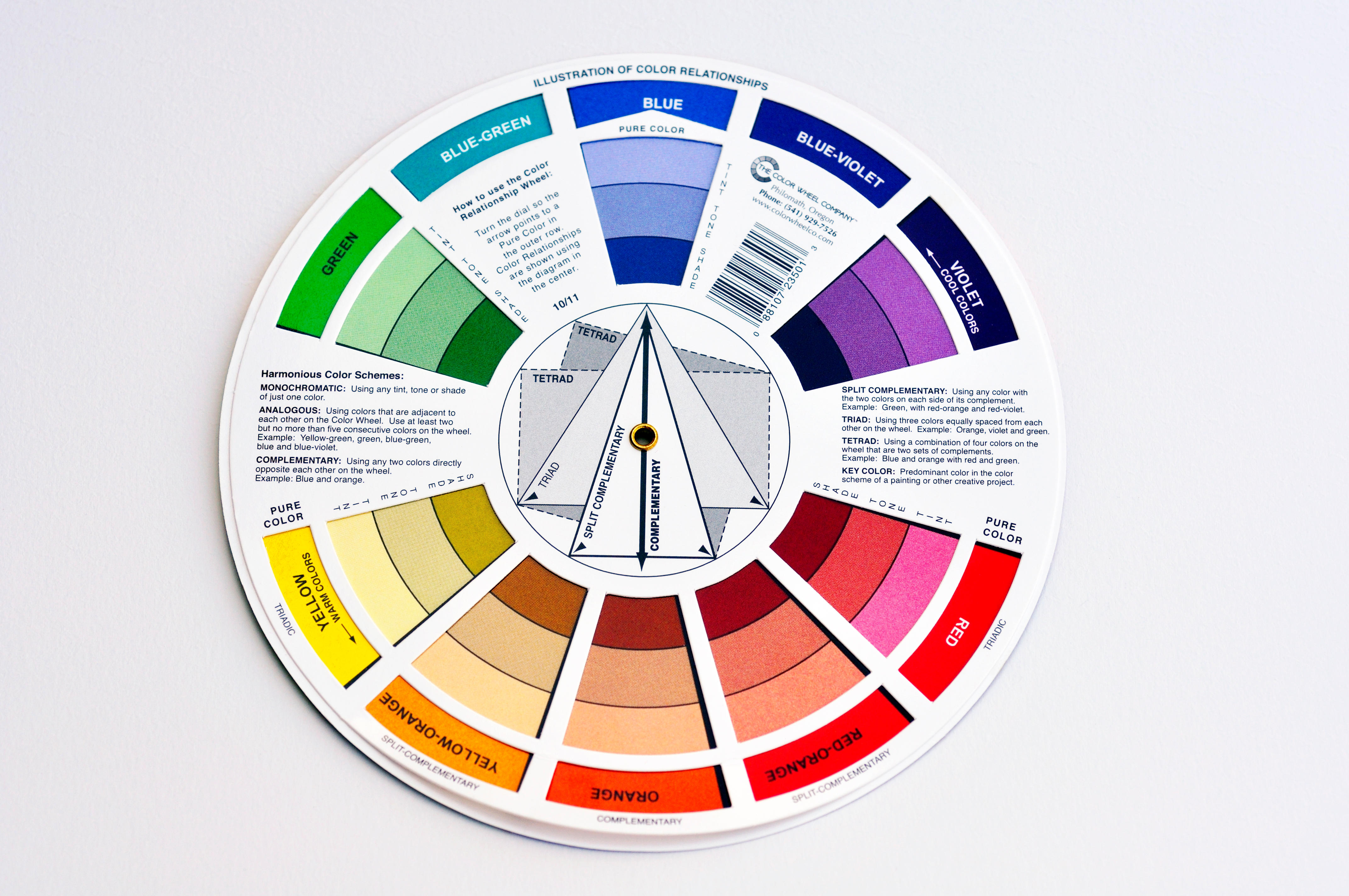 How to use a color wheel for interior design