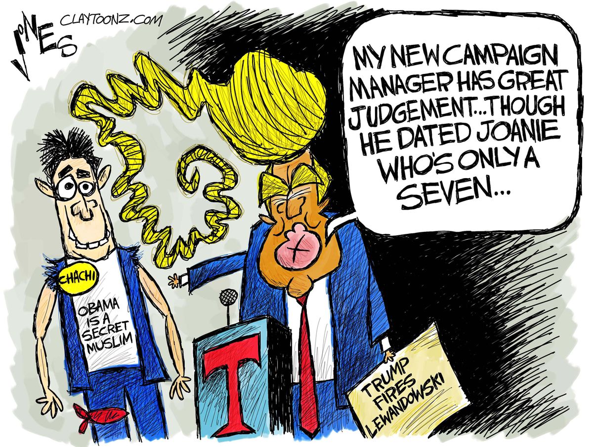 Editorial Cartoon U.S., Trump Campaign 2016 | The Week