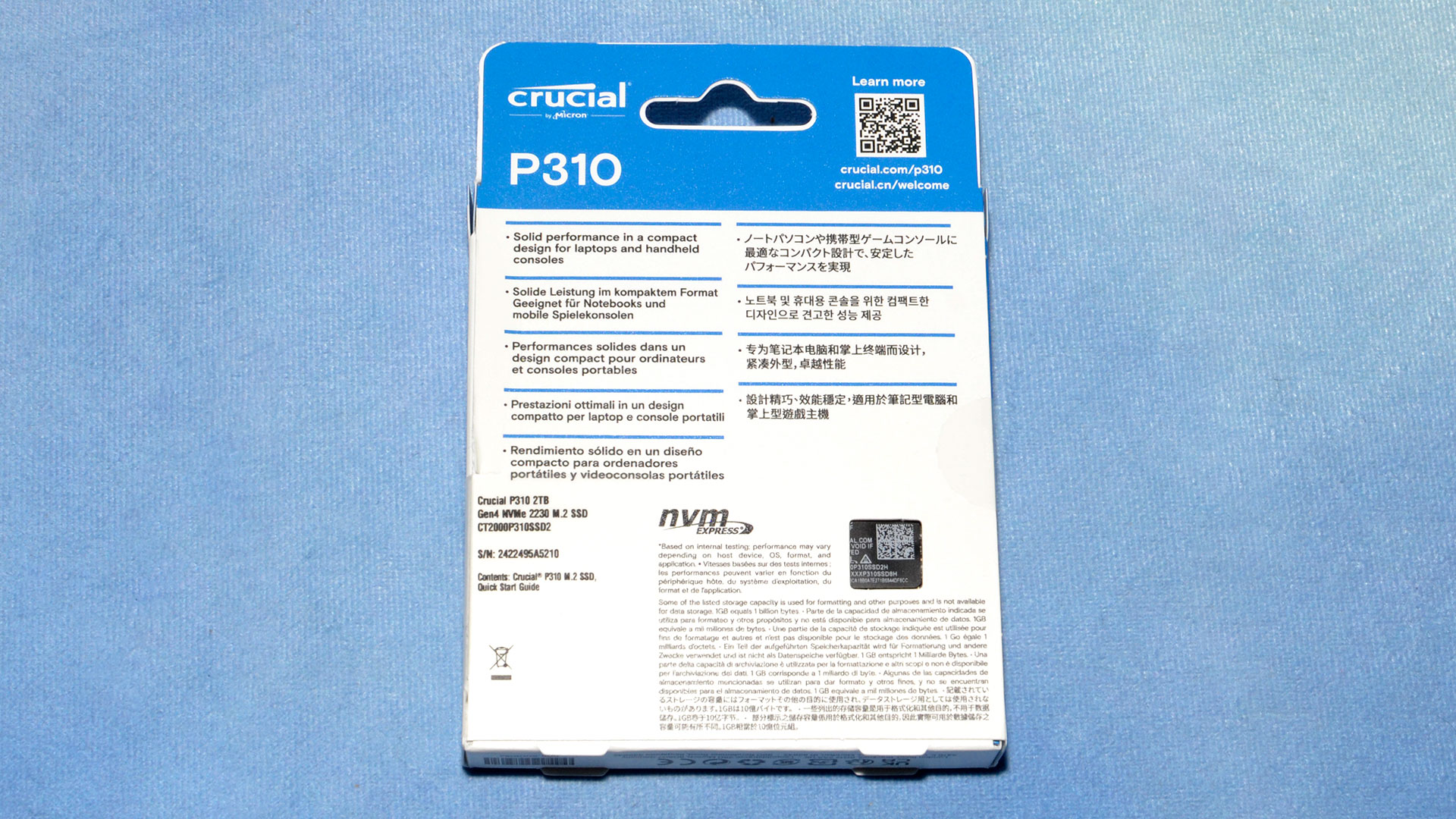 Crucial P310 (2230) 2TB SSD