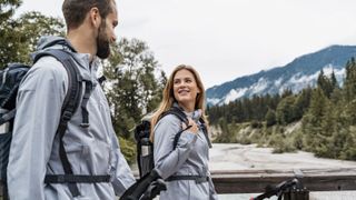 what to wear hiking: two hikers
