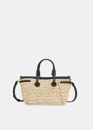 Aylin Mini Straw Tote Bag