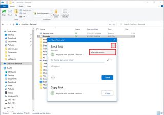 Onedrive Manage Access Settings