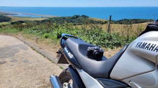 Nikon Z fc as a biker camera