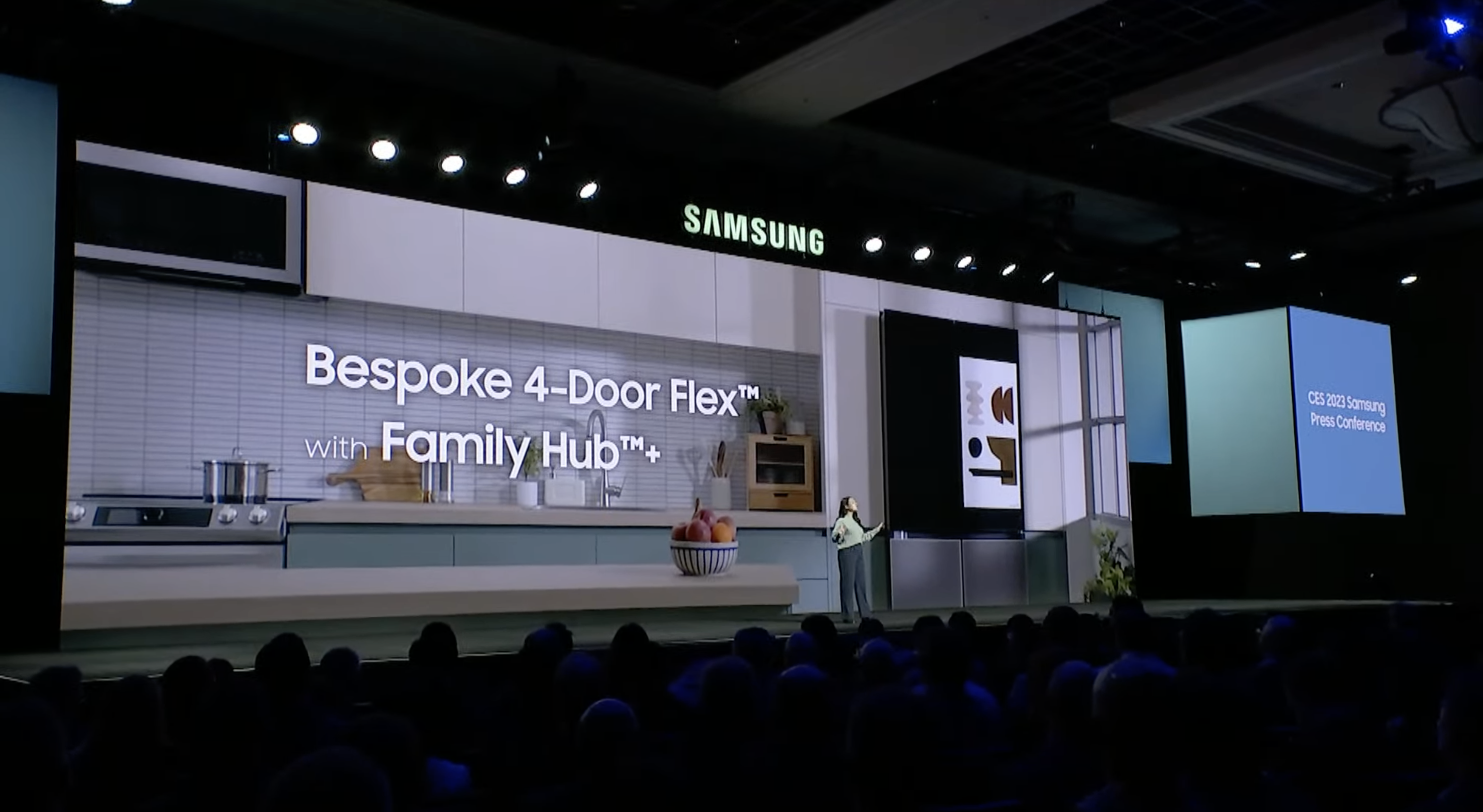 An image from Samsung's CES 2023 keynote